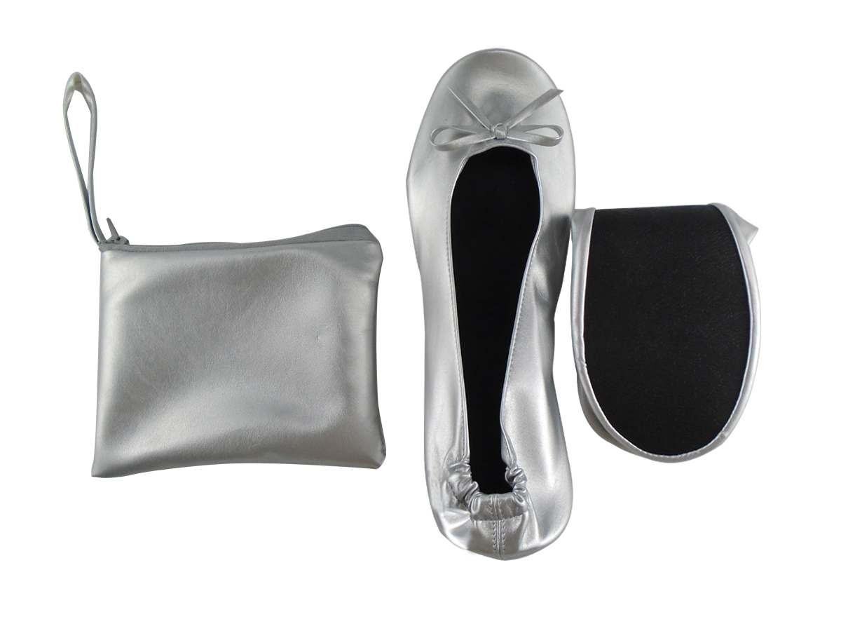 Custom Logo Rollable Ballet Flat Shoes Slippers