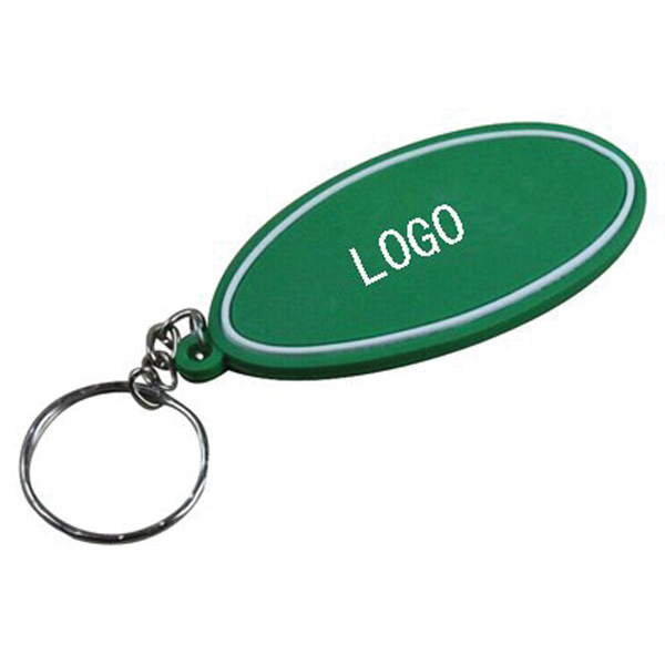 Soft PVC Key Tag Keychain