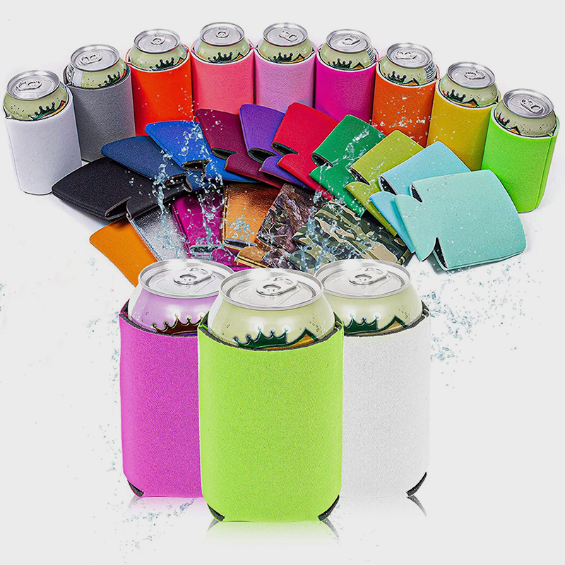Custom Neoprene Collapsible Can Bottle Cooler