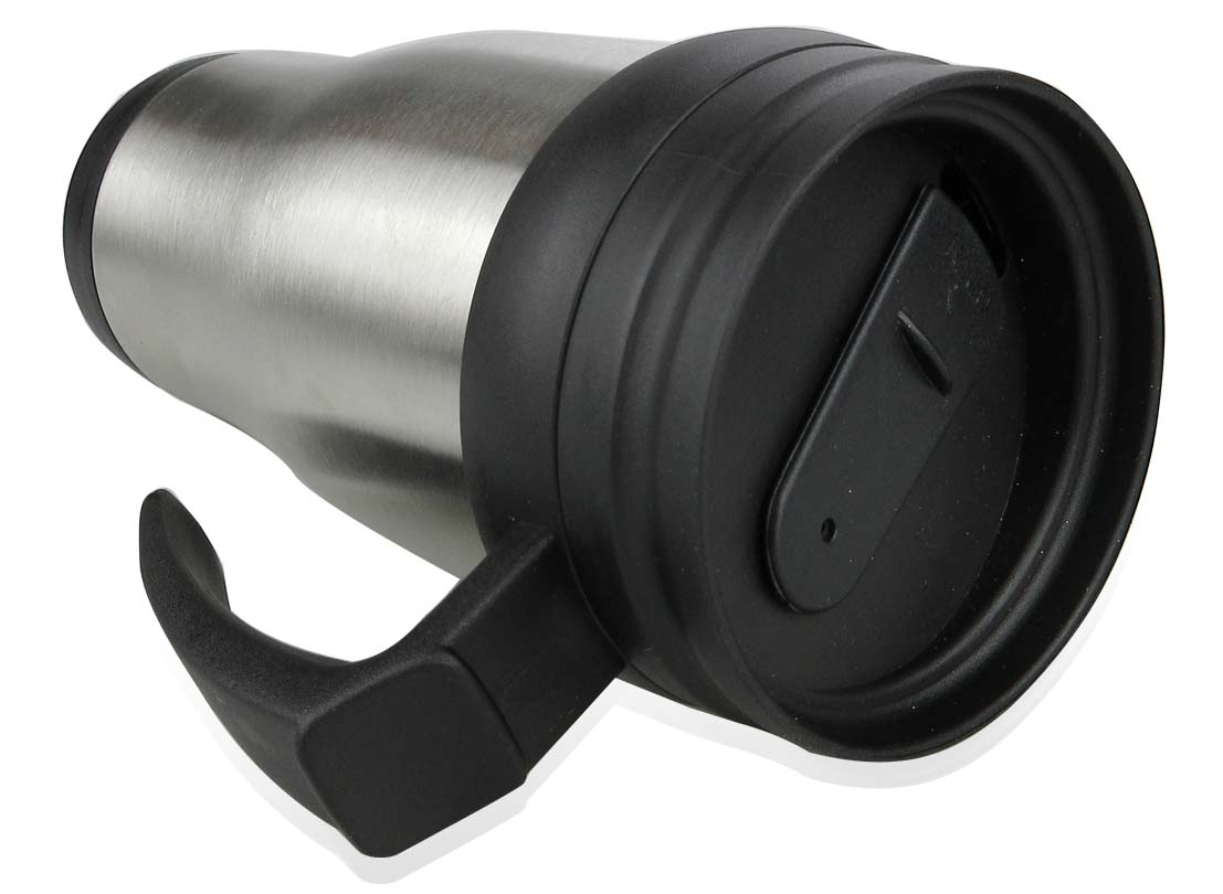 15 Oz. Sporty Double Wall Stainless Steel Travel Mugs
