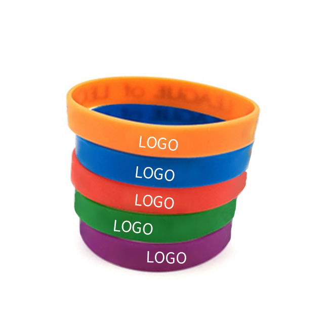 Custom Silicone Logo Bracelet Wristband Buy logo wristbands, rubber