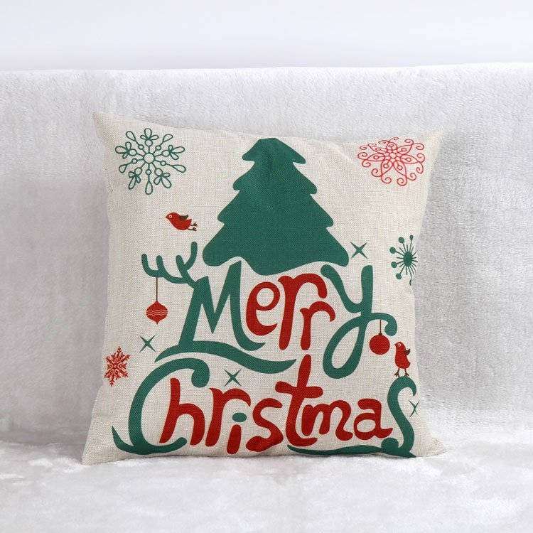 Custom Linen Throw Pillow