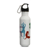 25oz Single Layer Stainless Steel Big Mouth Straight Cup Sports Kettle Eco-Friendly Reusable Bottle Leakproof Metal Water Bottle