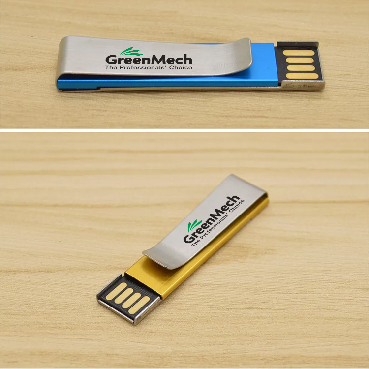 Metal Money Clip USB Flash Drive