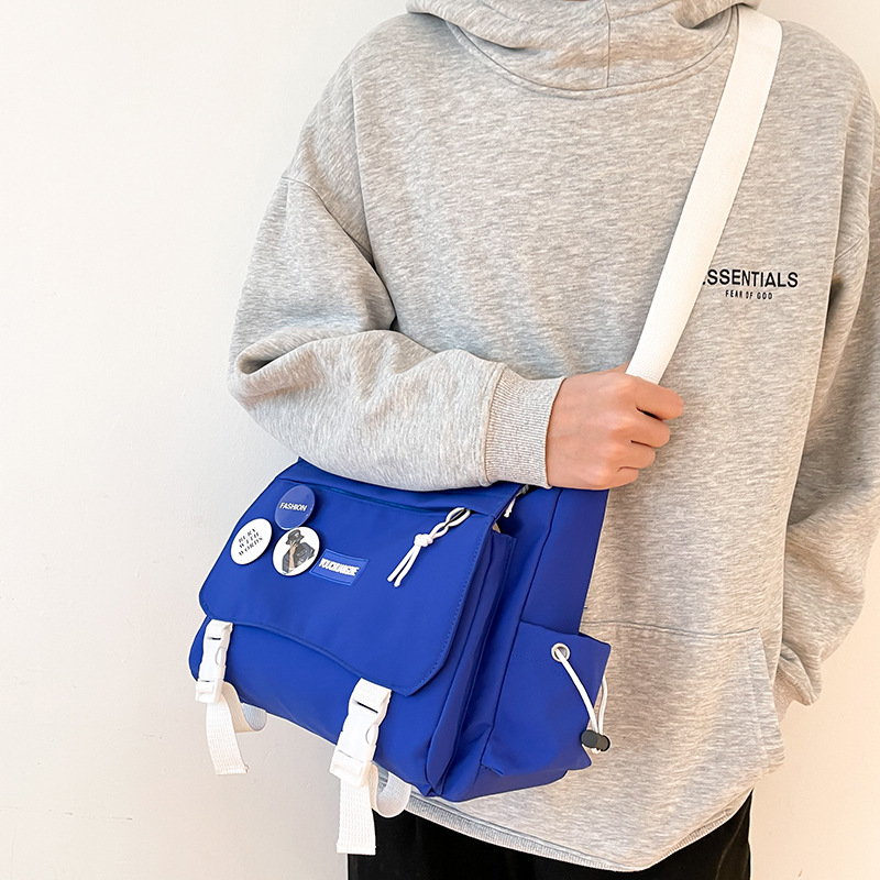 Canvas Messenger Bag Casual Crossbody Bag for Women Shoulder bag Man Purse Satchel Bag