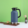 Stainless Steel Double Wall Vacuum Insulated Water Bottle with Cup for Travel Large Coffee Thermoses with Handle Leak Resistant