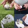 Portable Golf Ball Cleaner Towel with Stretchable Badge Reel