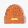 Cuff Beanie Hat Roll-up Edge Fisherman Ski Winter Warm Knit Caps Unisex