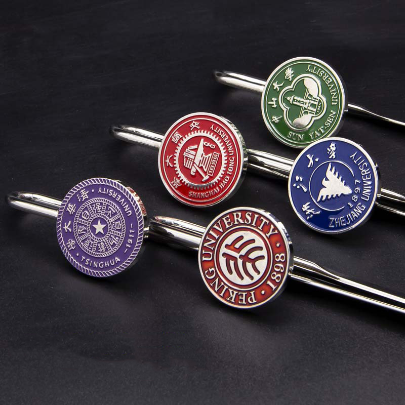 Metal Round Epoxy Bookmark