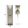 10ml(0.34oz) Plastic Perfume Bottle Fine Mist Spray Bottles with Atomizer Pumps for Perfume, Essential Oils