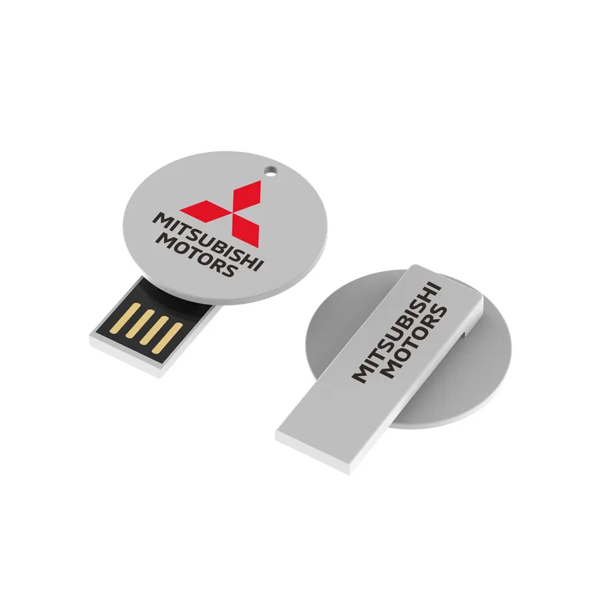 Round Paperclip USB Flash Drive - 8GB