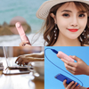 Folding Fan Summer New Handheld Portable Desktop Silent USB Emergency Charging Treasure Small Fan Gift