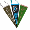5" x 12" Custom Logo Advertising Triangle Sport Felt Pennant Flag Banner Party School Home