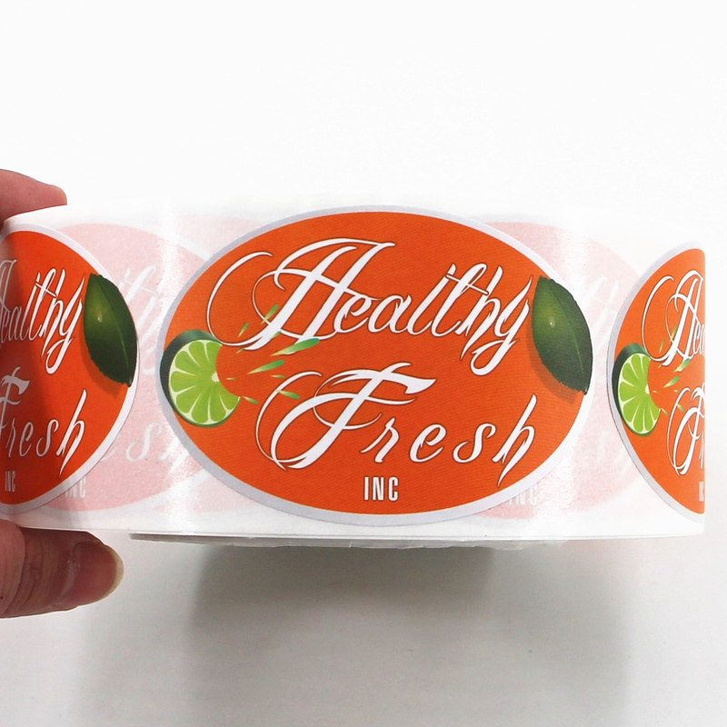 Custom Stickers Personalized Labels Customized Labels Text and Logo