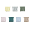 Small Coin Purse Cosmetic Bag Portable Earphone Protective Sleeve PU Leather Lipstick Storage Bag