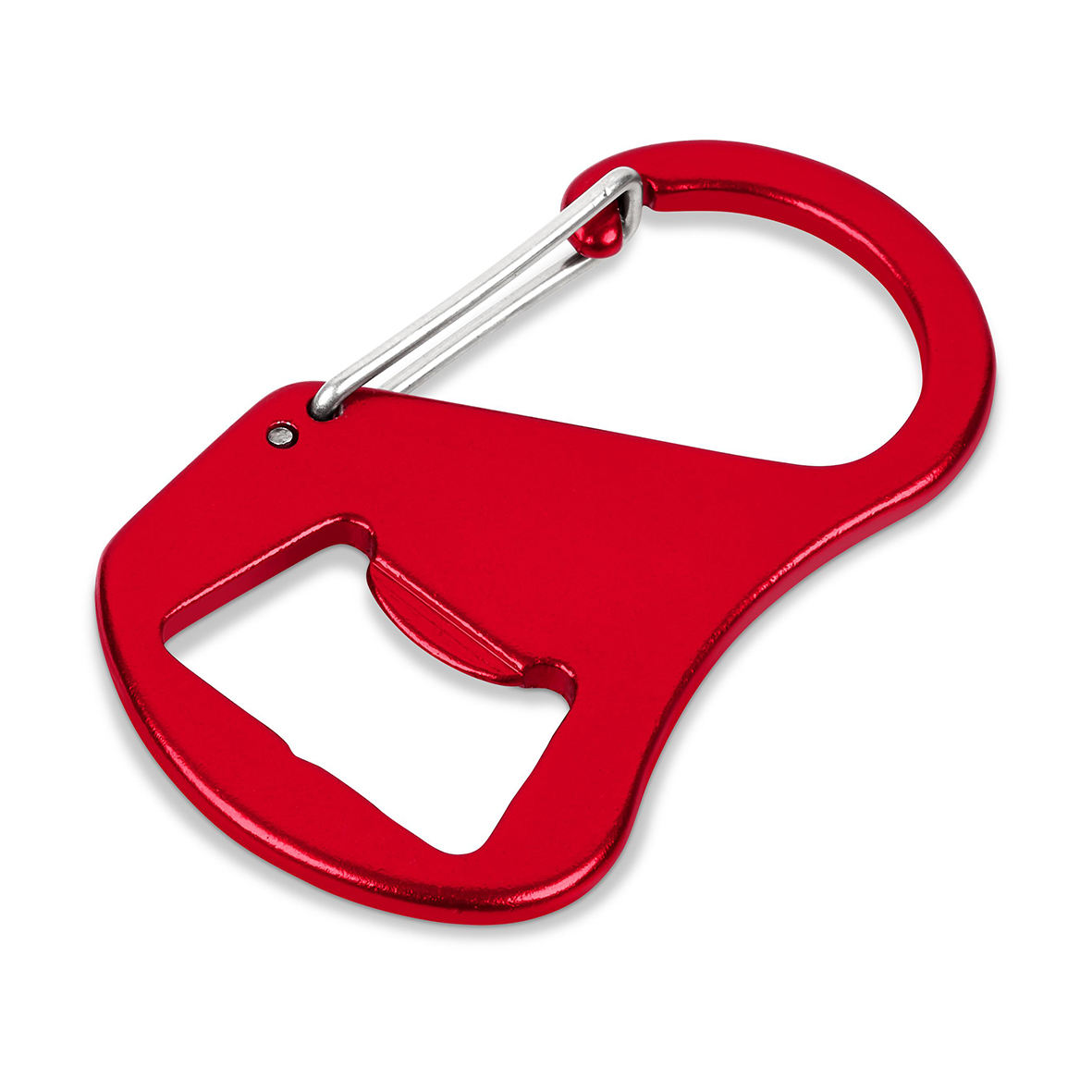 Aluminum Carabiner with Bottle Opener