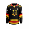 Custom Applique Ice Hockey Jersey 100% Polyester Sports Hockey Jersey