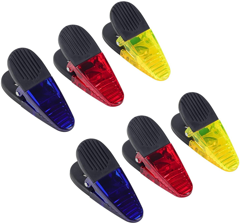 Heavy Duty Plastic Memo Magnet Magnetic Clips for Sealing Snack Bag Fridge Kitchen Storage Refrigerator