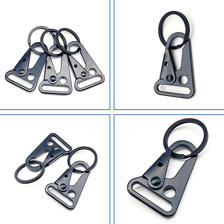 Tactical Carabiner Hawk Hook Wristlet Keychain