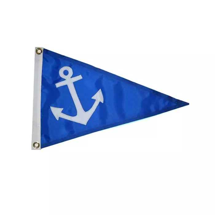 Custom Double Sides Sided Printing Flag Banner Wholesale High Quality Boat Pennant