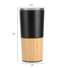 Stainless Steel Bamboo Tumbler