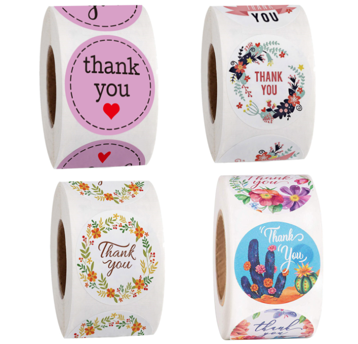 2" Round Vinyl Label Stickers Personalized Logo Labels for Handmade Packaging Bottle Jars Candle