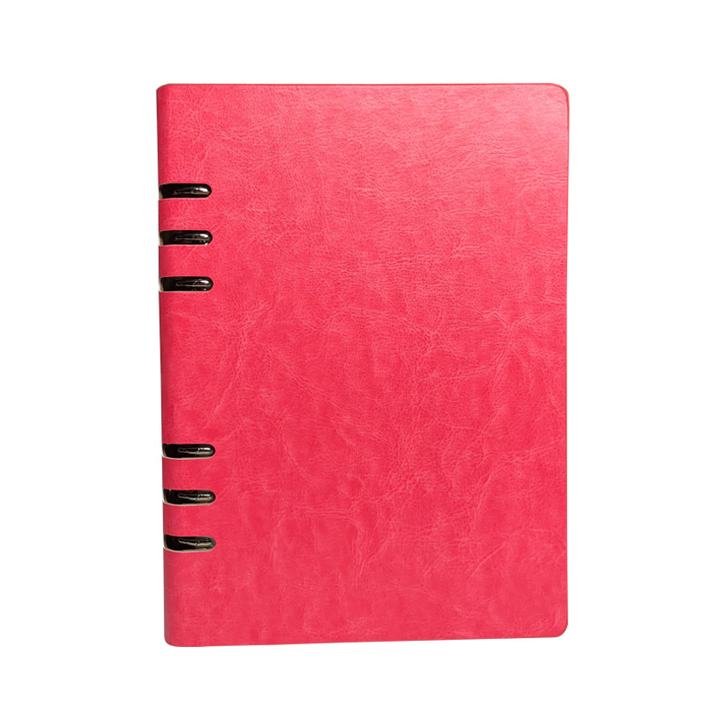 Business Notebook Executive Journal for Men and Women Leather Cover loose-leaf binder Office Journal Notebook