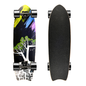 27 "Surfboard Big Fish Board Four Wheel Skateboard