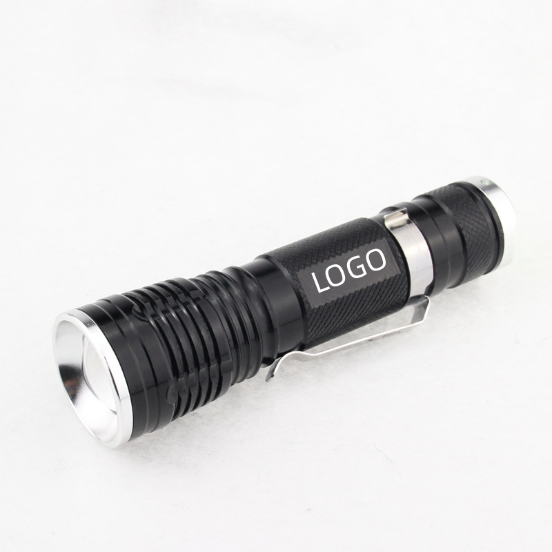 Pocket High Bright Telescopic Zoom LED Flashlight Torch