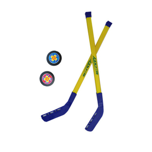 28" Heavy-Duty Plastic Hockey Sticks Sports Starter Set and Golfer Golf Games Set for Teens Adult Train Sport Game