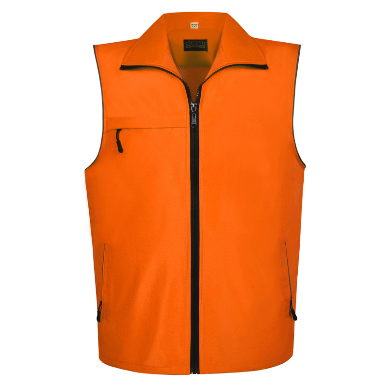 Supermarket Activity Volunteer Multi Pockets Work Waistcoat Vest
