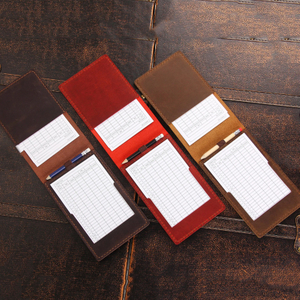 Leather Golf Performance Scorecard Holder Yardage Holder Cover