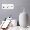 3 in 1 Smart Plug Wi-Fi Outlet Socket Dimmer Brightness Adjust Timer Works with Alexa and Google Home Remote Control
