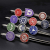 Metal Round Epoxy Bookmark