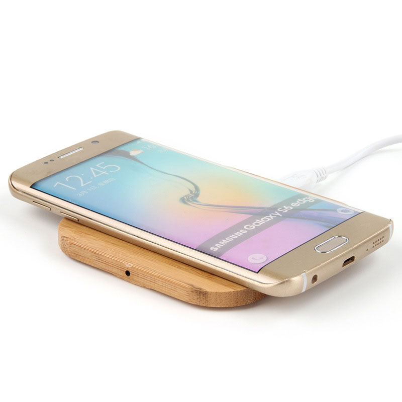 Bamboo Square Wireless Charger