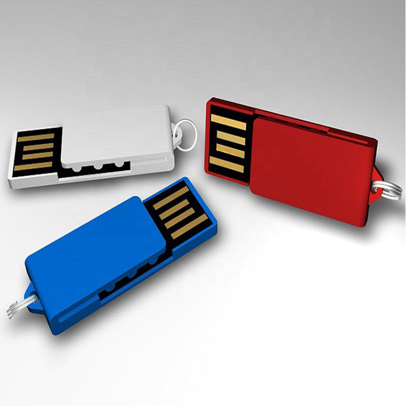 Clip-It Paperclip Plastic USB Flash Drive - 1GB