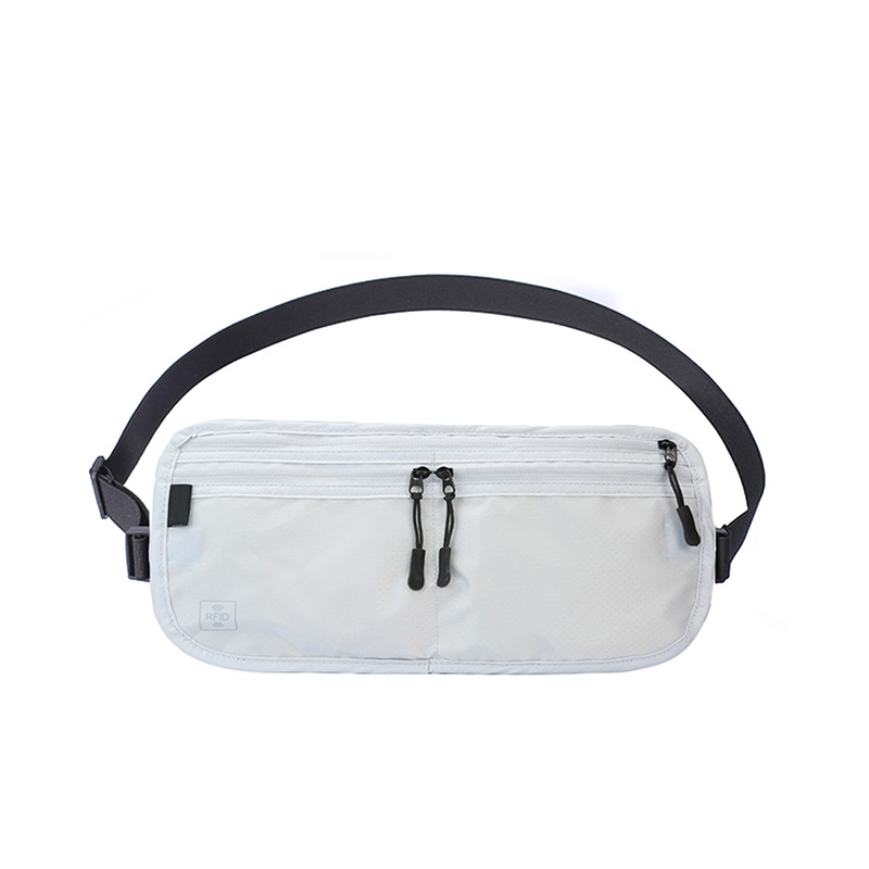 Travel Money Belt Slim Passport Holder RFID Blocking Travel Pouch to protect Your Cash, Credit Card, Passport, Travel Documents