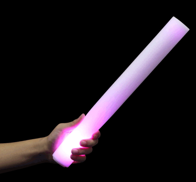 LED Colorful Glow Sponge Stick