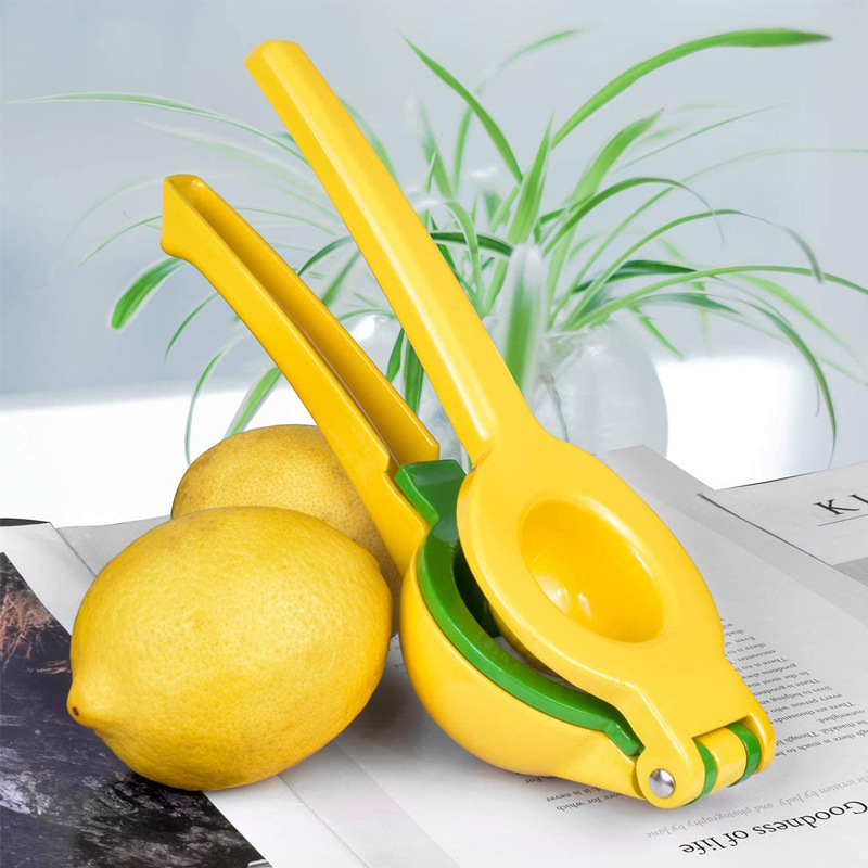 2-in-1 Lemon Squeezer Manual Citrus Juicer For Lemons Limes Handheld Metal Lemon Juicer Extracts Citrus Juices