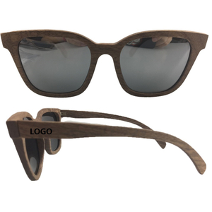 Custom Walnut Wood Polarized Sunglasses
