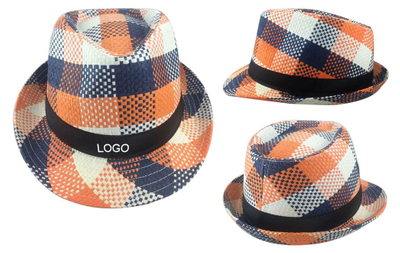 Fashion Twisted Straw Fedora Hat