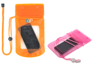 Waterproof Cell Phone Carema Pouch With Lanyard