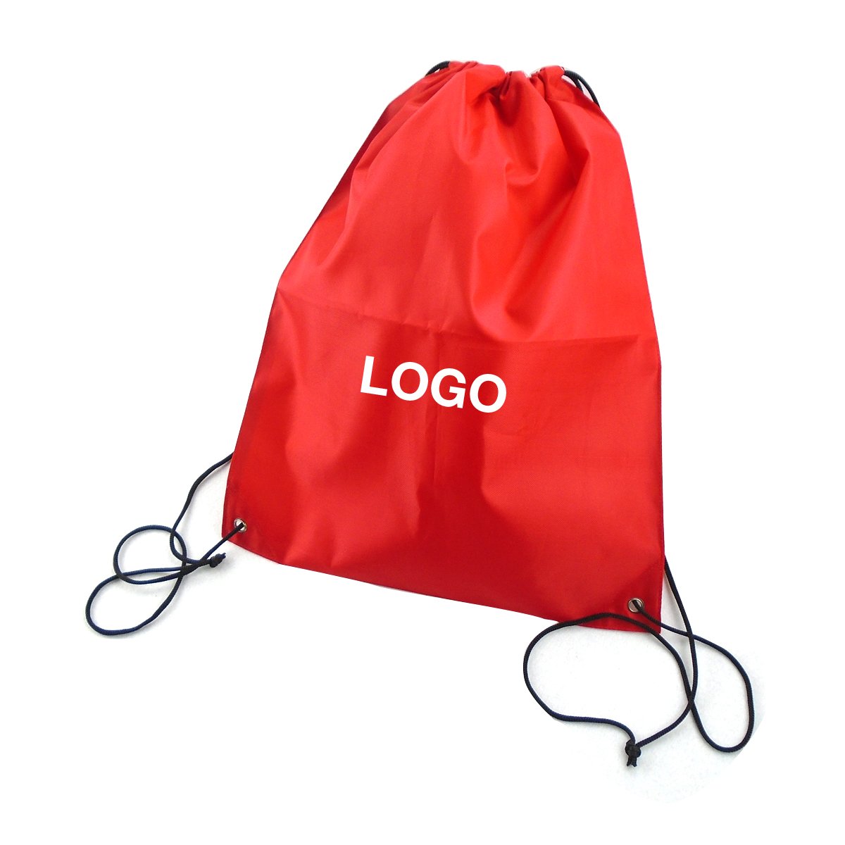 Custom 420D Stationery Drawstring Cinch Bag