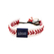 Sports Leather Baseball Bracelet Handband