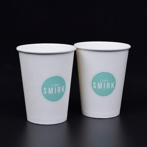  Custom Imprint 8oz Eco-Friendly Single Wall Paper Cup