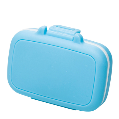 Colorful Small Pill Case 3 Removable Compartments Travel Pill Box