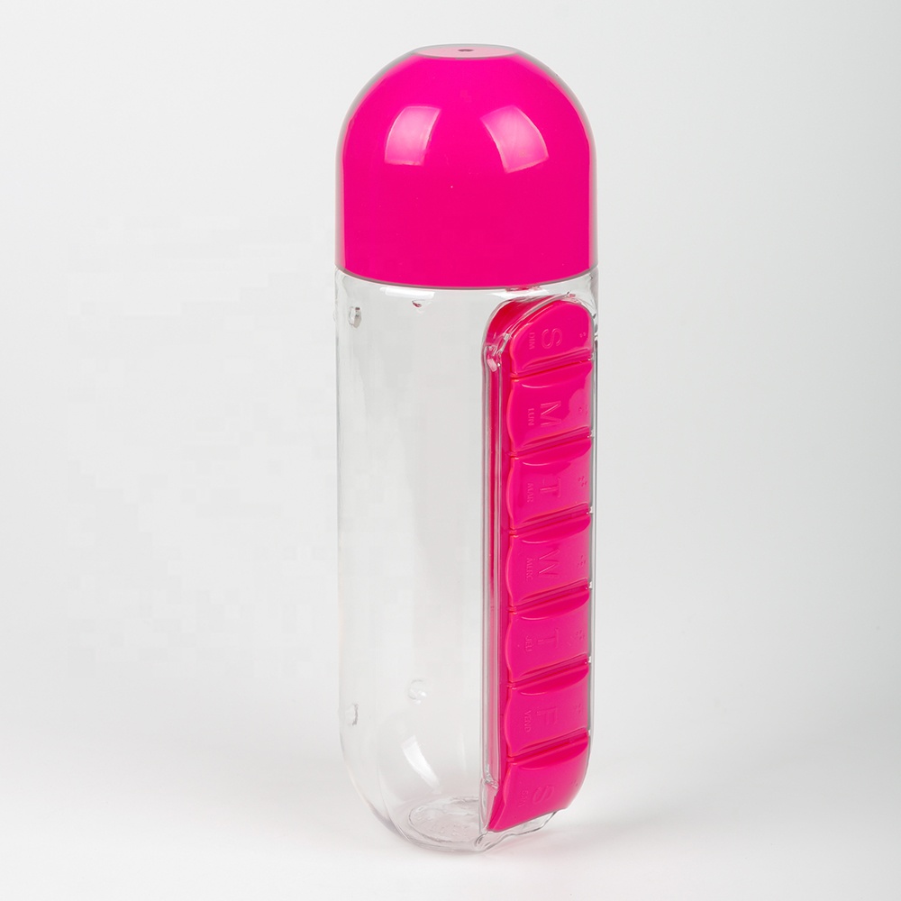 20 oz. Water Bottle With Medicine Case