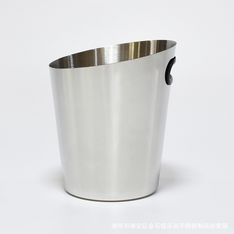 Beer Champagne Whiskey Freezer Bucket Party Decoration Stainless Steel Ice Bucket Kitchen Accessories
