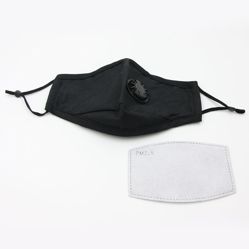 Reusable Cloth Face Mask With Valve