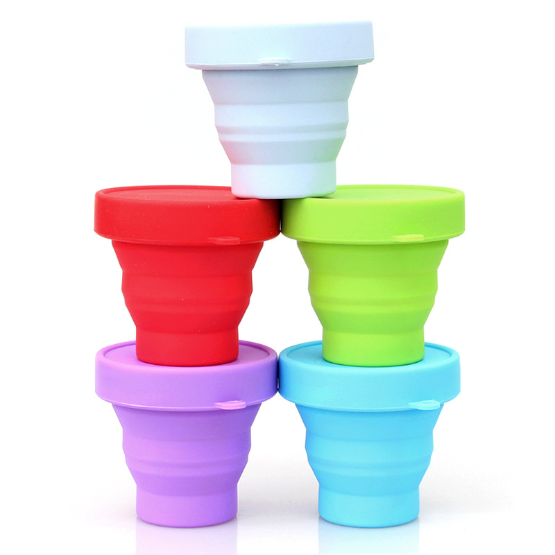 Outdoor Thickened Travel Silicone Collapsible Water Cup
